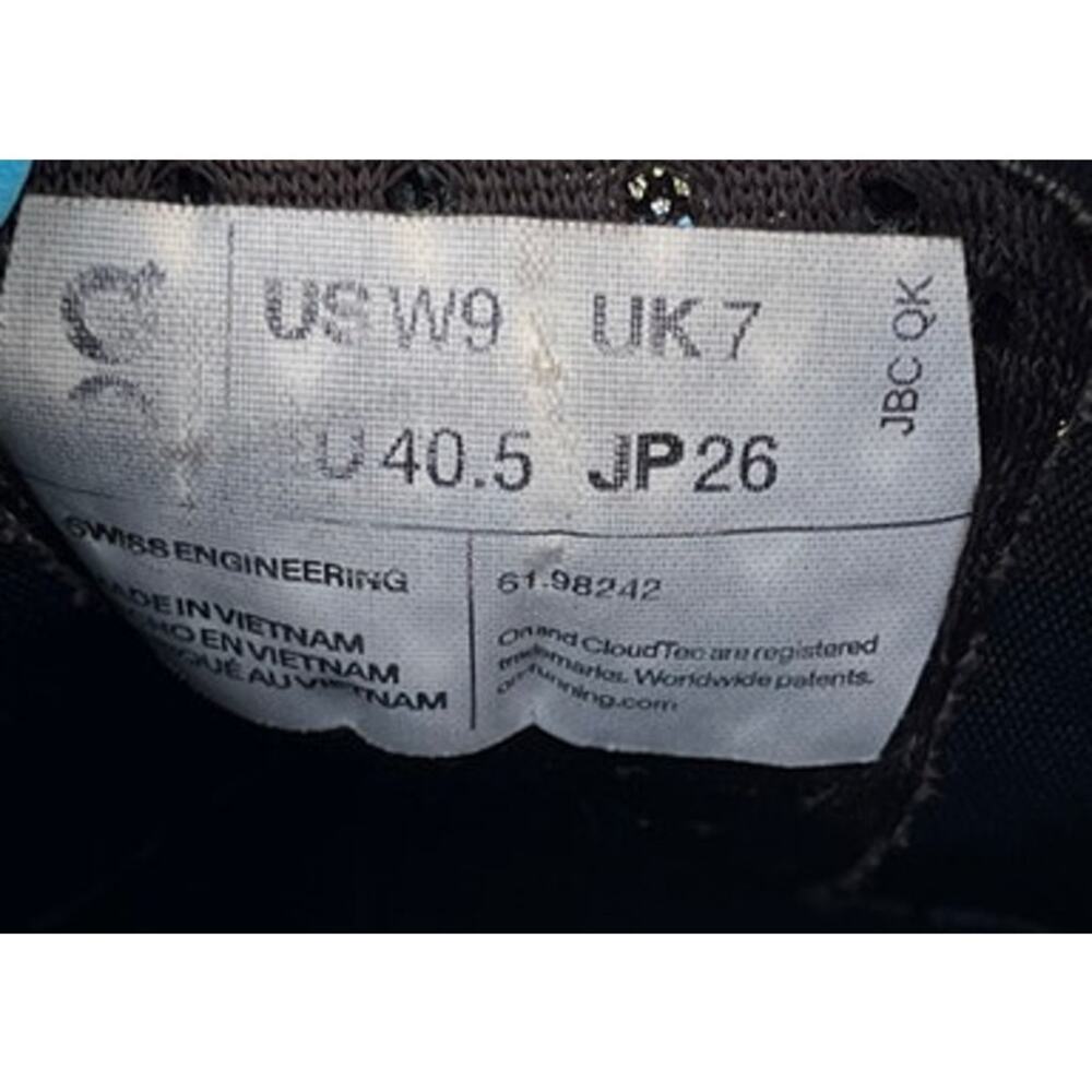 Womens On Cloudmonster Running Cushioned Shoes Nimbus Hay Size 9 - Picture 6 of 6